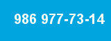 986 977-73-14